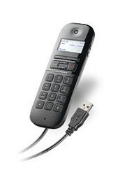 Plantronics Calisto P240M телефонная USB трубка в комплекте с подставкой (PL-P240M/Stand), MOC, Lync